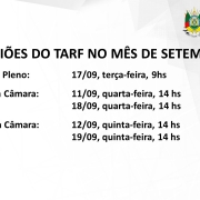 Data das reunião site setembro