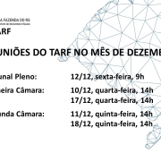 DATAS DEZEMBRO